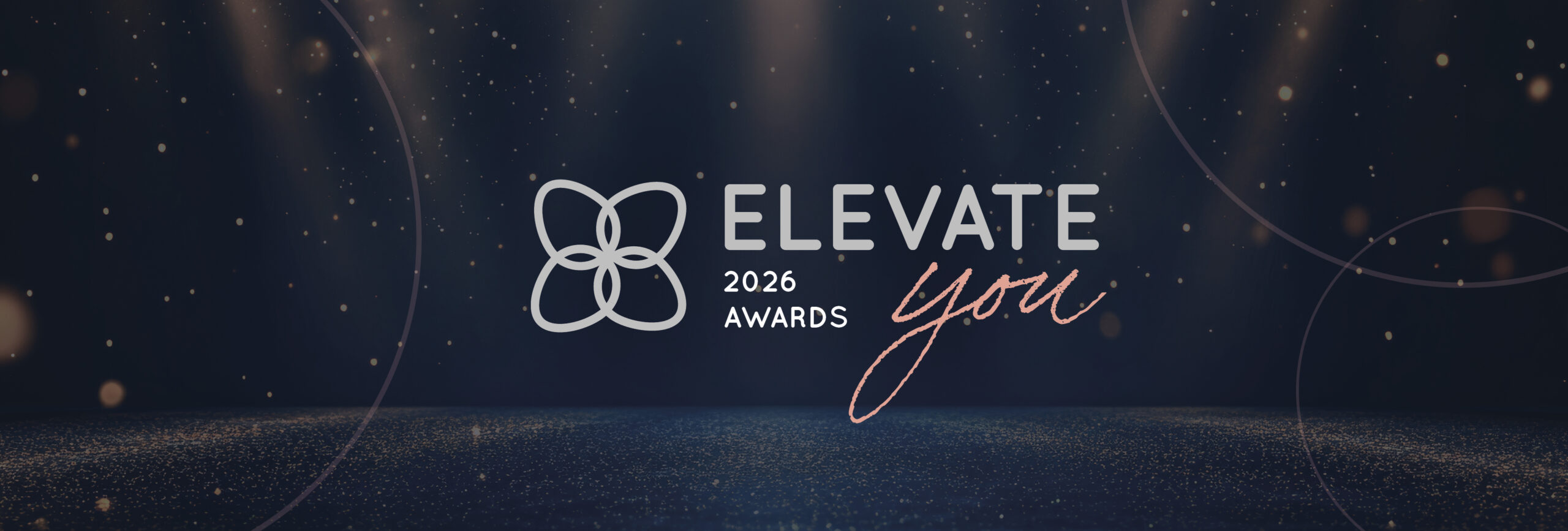 Elevate you 2026 Awards Banner